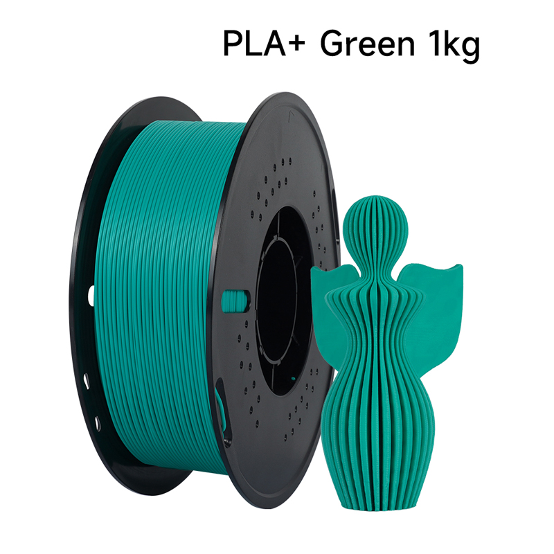 Филамент Kingroon PLA+ Green 1.75mm 1KG