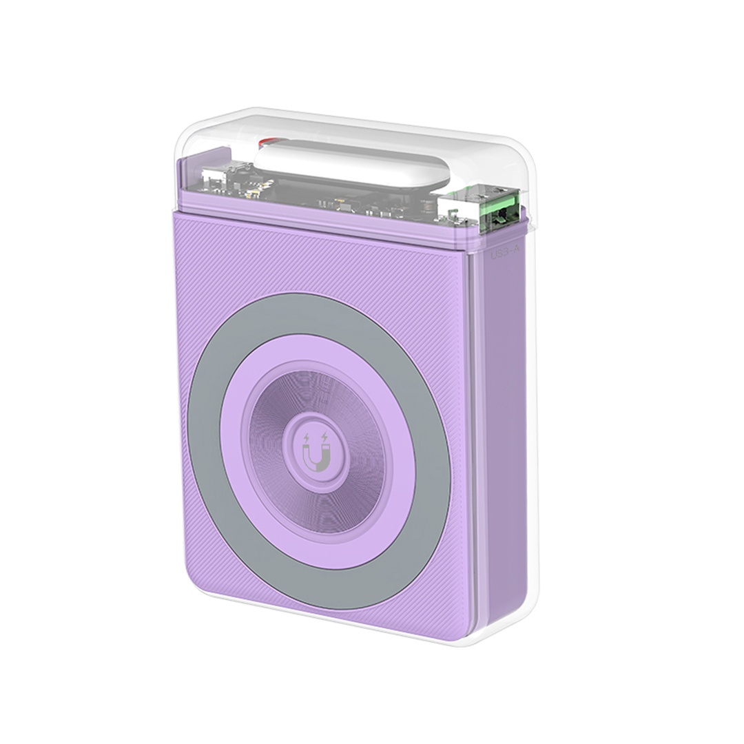 Магнитная беспроводная зарядка QC22.5W/PD20W 10000 мАч PR226