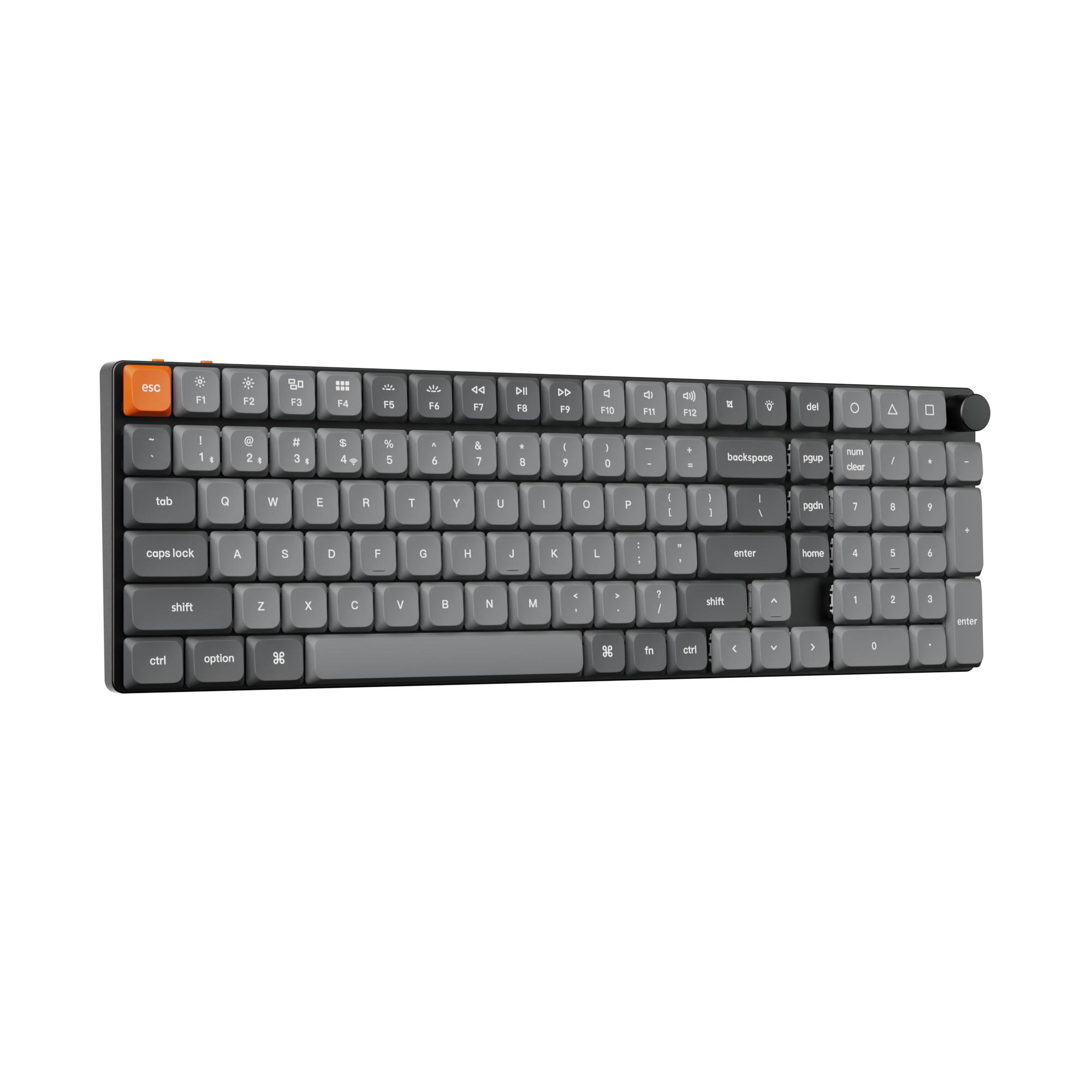 Компьютерная клавиатура Keychron K17 Max RGB Gateron Brown Switch (K17M-B3) черная