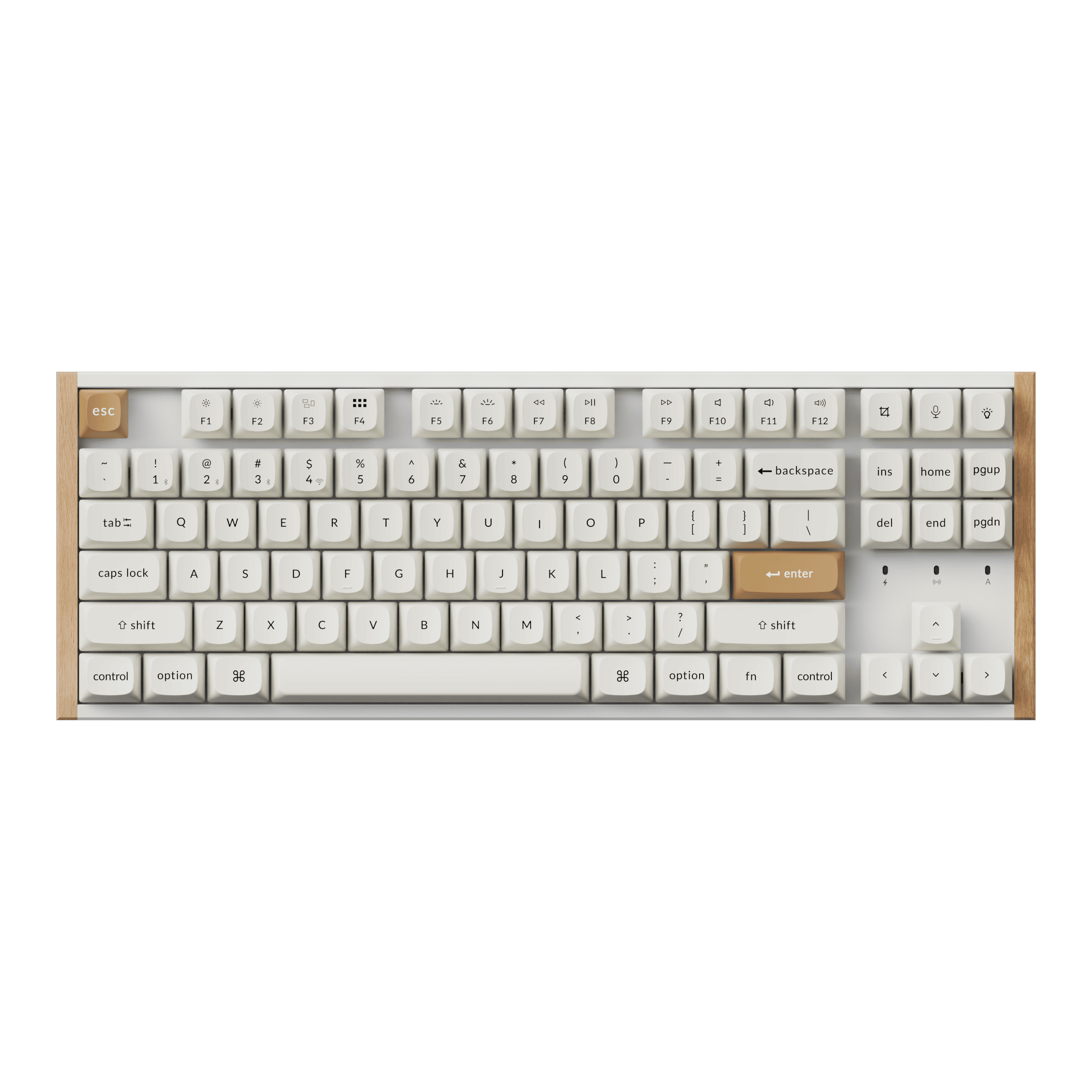 Компьютерная клавиатура Keychron K8 HE RGB Nebula Switch (K8H-Q1) белая