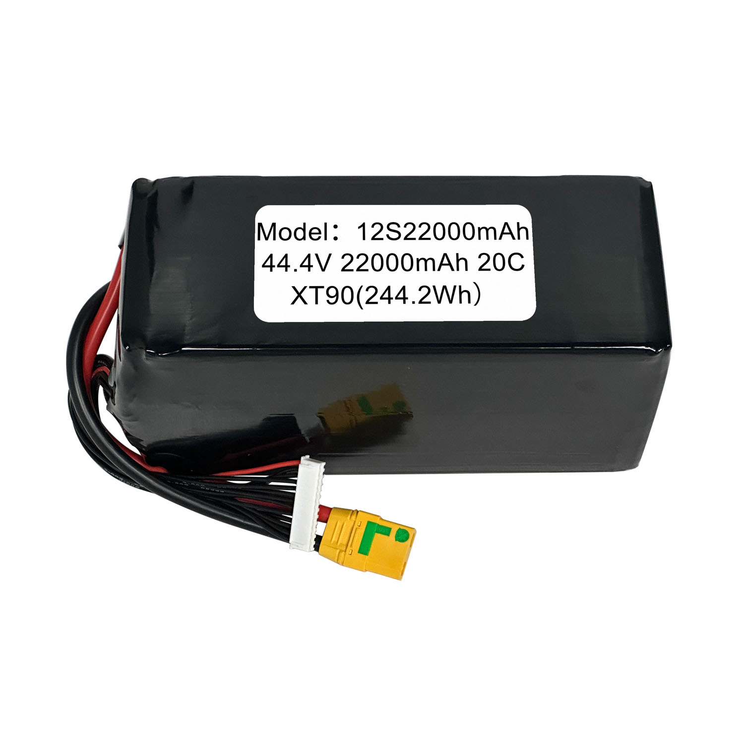 Литиевый аккумулятор Mason 22000mAh 12S (20С) 44.4V XT90