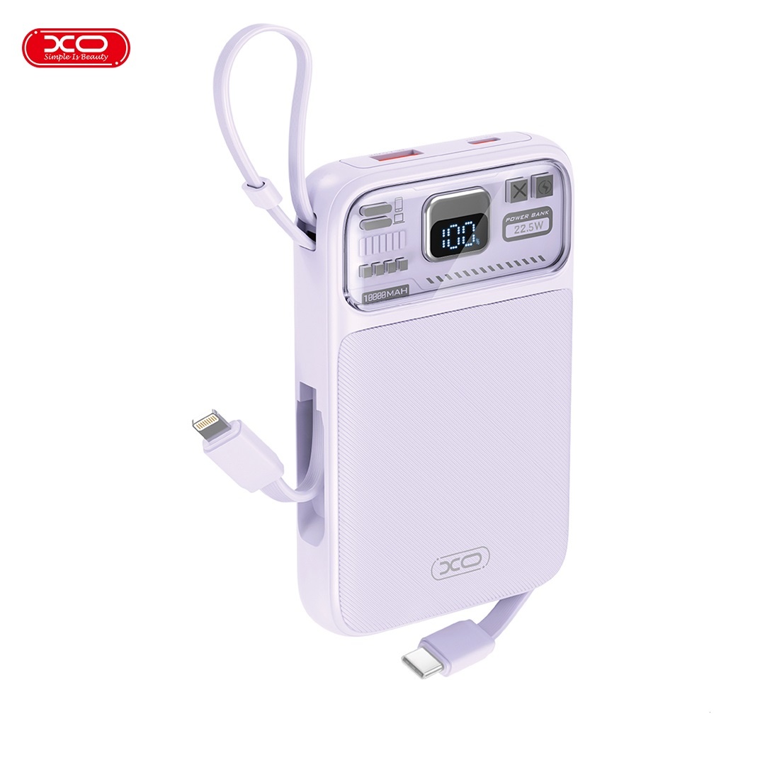 Power Bank для мобильных устройств мощностью 22,5 Вт (Lightning, TYPE-C) 10 000 мАч PR243