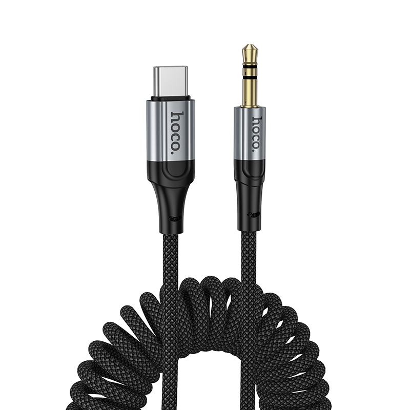 Кабель Hoco UPA33B Nuevo USB Type-C - 3.5 мм Jack (черный)