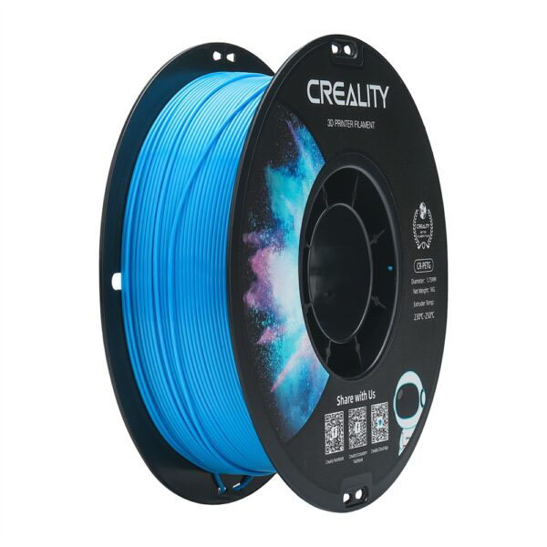 Филамент Creality PETG-CR, 1.75 мм, 1 кг, технологический синий
