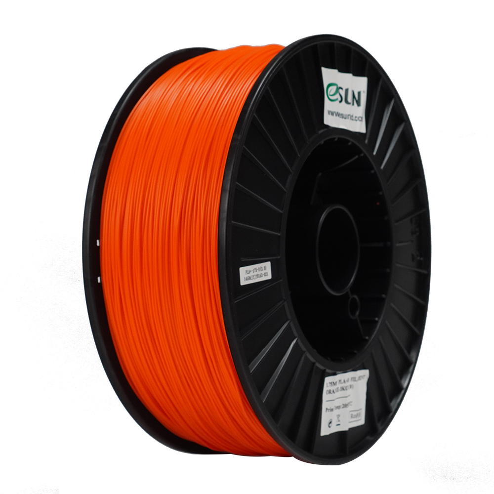 Филамент Esun PLA+, 1.75 мм, 3 кг, оранжевый