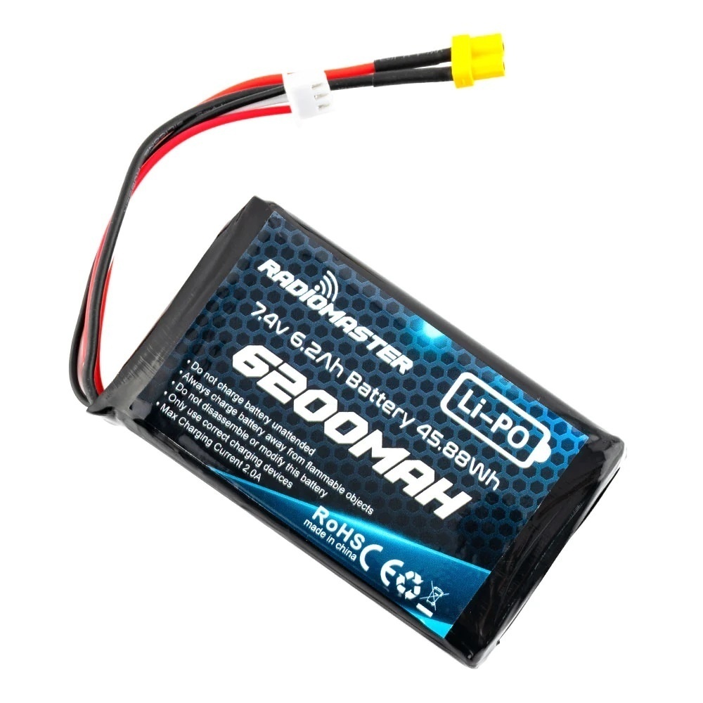 Аккумулятор 7.4V 6200mah 