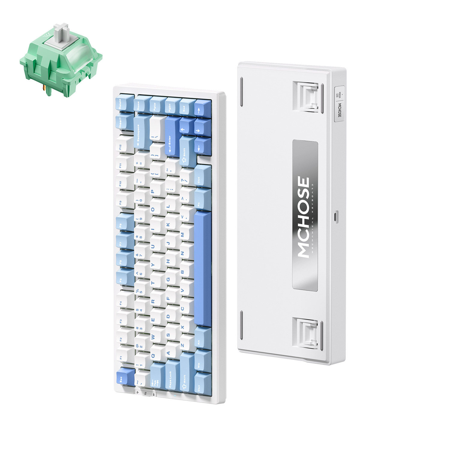 Компьютерная клавиатура MCHOSE G75 Pro синяя (G75-4A)