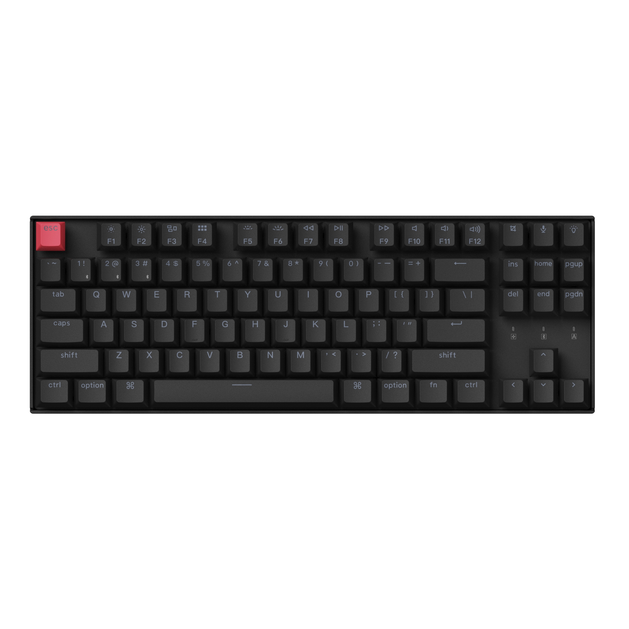 Беспроводная игровая клавиатура Keychron K8 Brown Switch (черный)