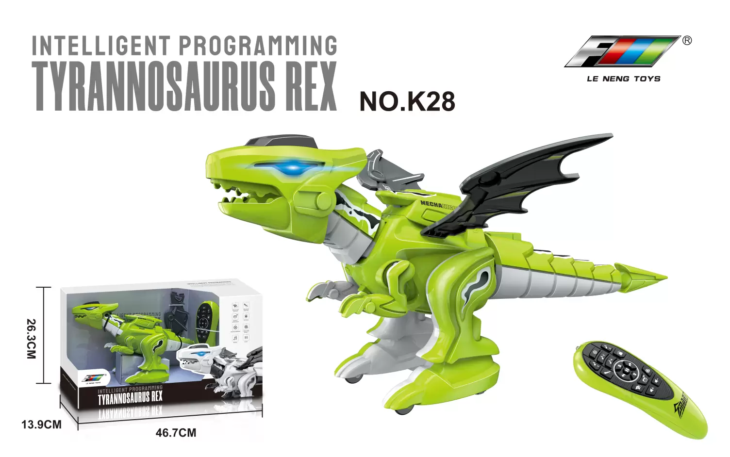Робот динозавр на радиоуправлении Le Neng Toys K28