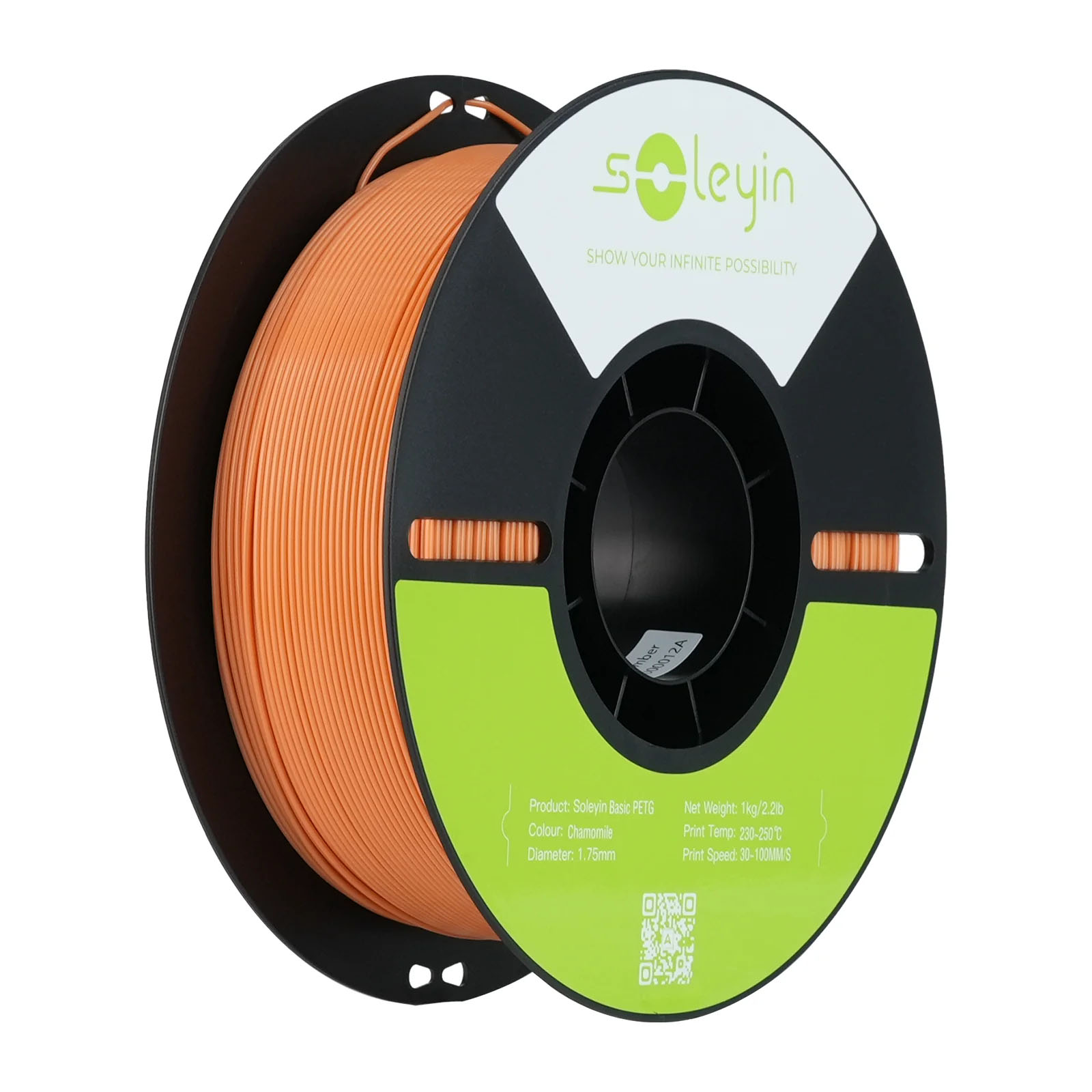 Филамент Creality PETG Basic Soleyin, 1.75 мм, 1 кг, ромашковый