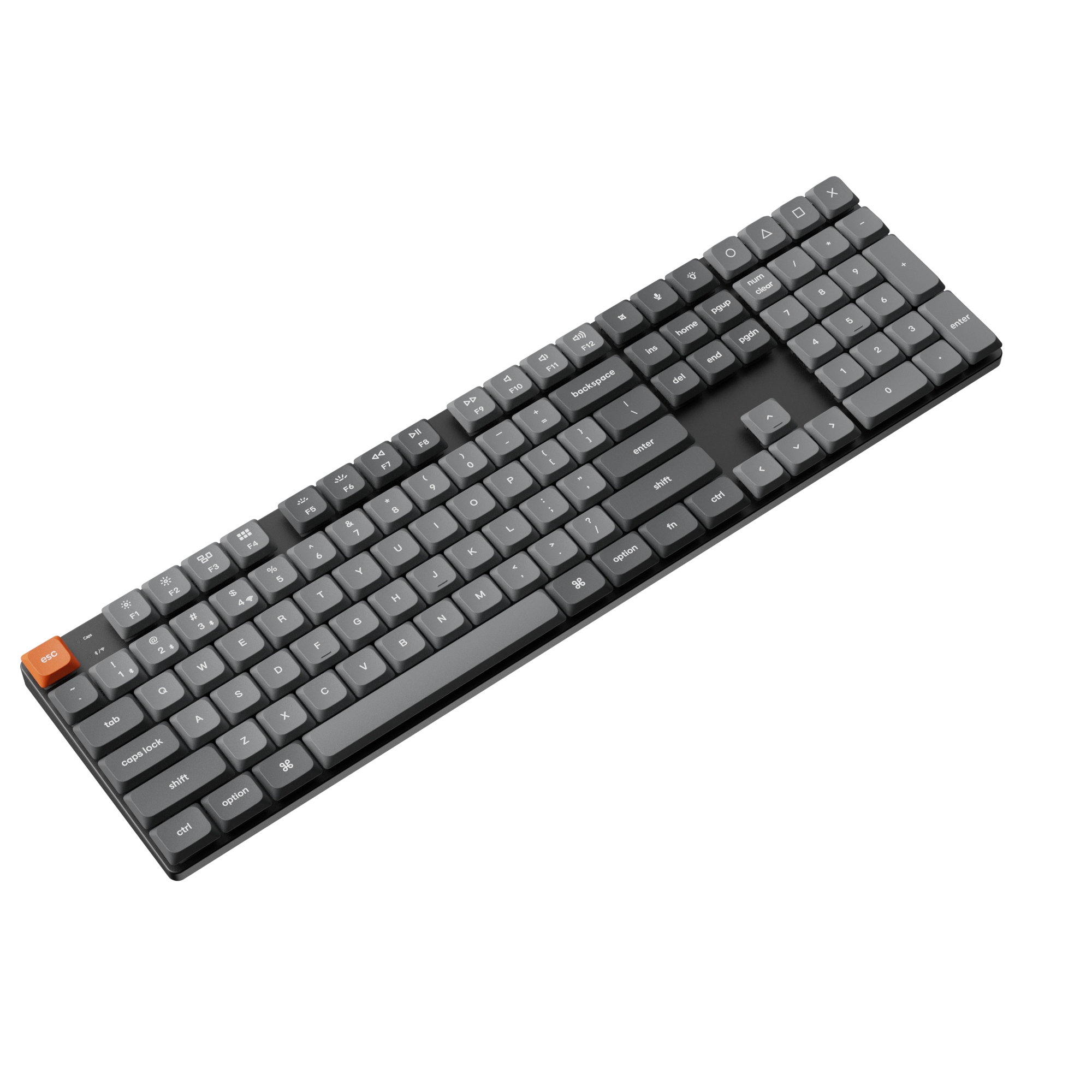 Компьютерная клавиатура Keychron K5 Max RGB Gateron Brown Switch (K5M-B3-RU) черная