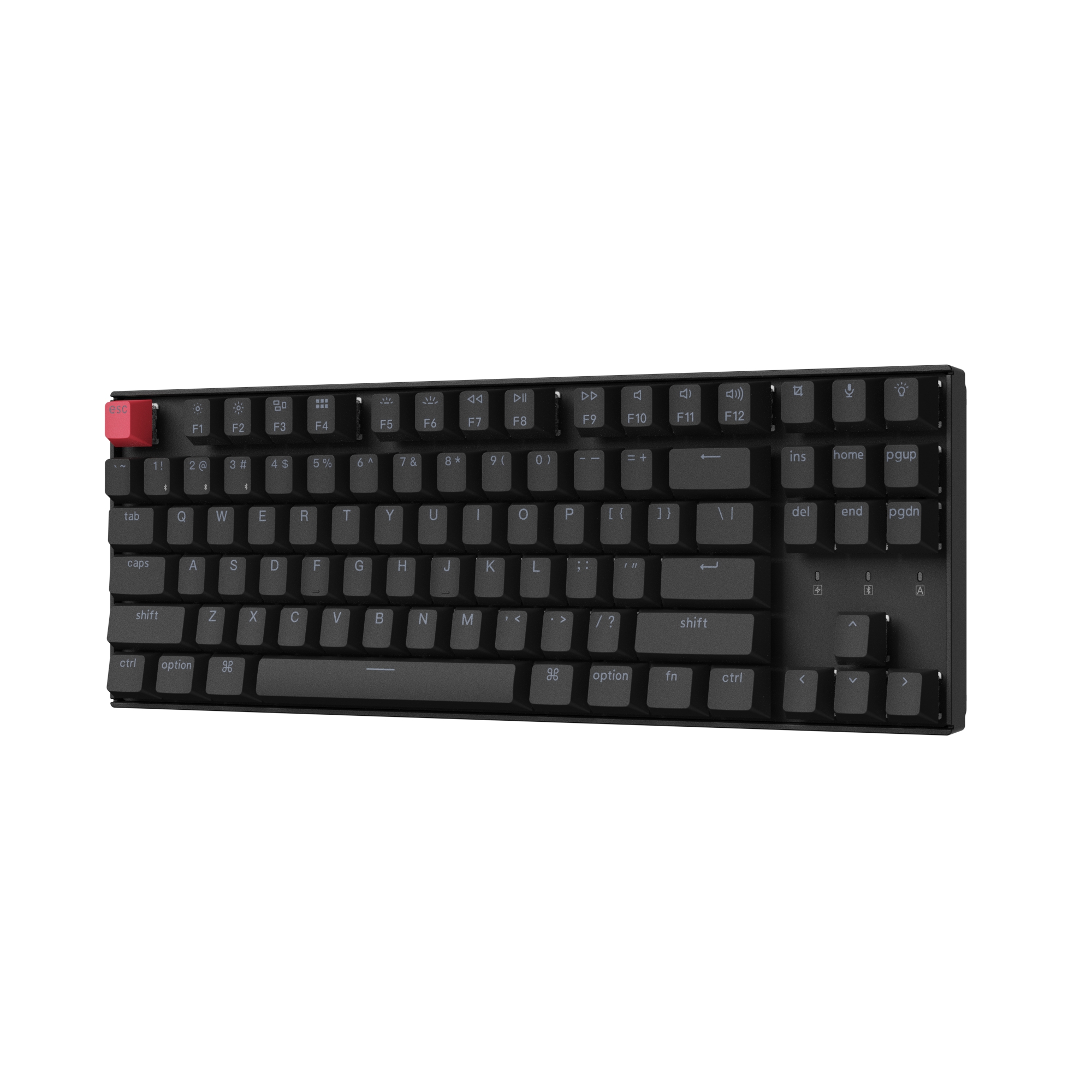 Беспроводная игровая клавиатура Keychron K8 Brown Switch (черный)
