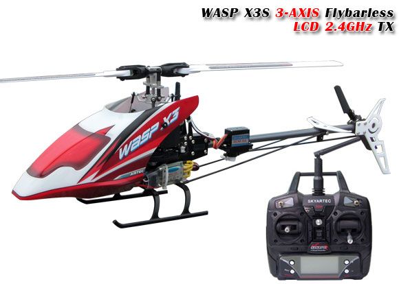 Радиоуправляемый вертолёт Skyartec WASP X3S HWX3S-01
