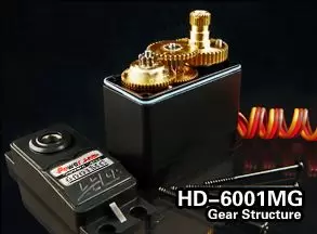 Аналоговая серво Power HD-6001MG