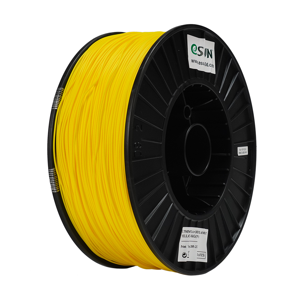Филамент Esun PLA+, 1.75 мм, 3 кг, желтый