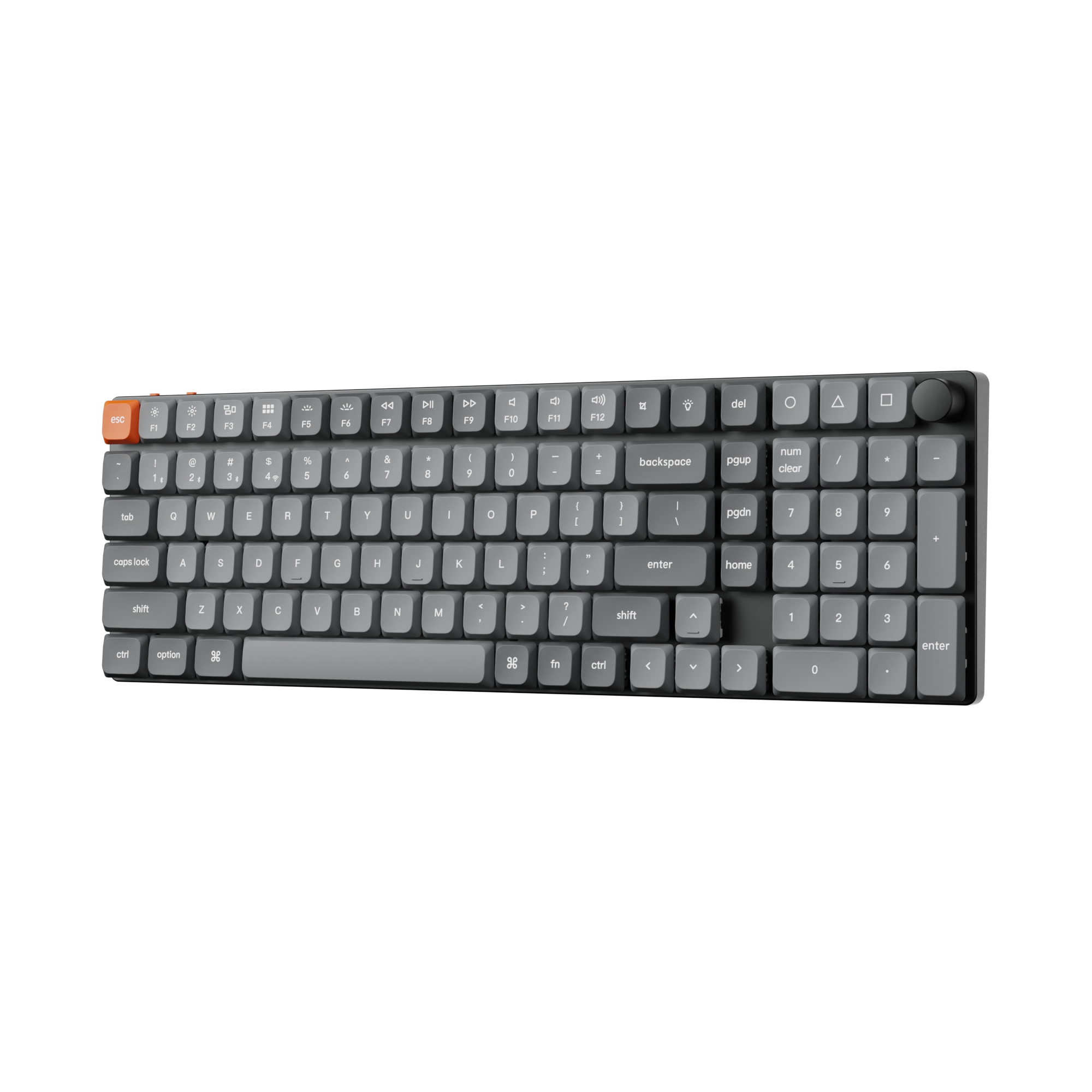 Компьютерная клавиатура Keychron K17 Max RGB Gateron Brown Switch (K17M-B3) черная