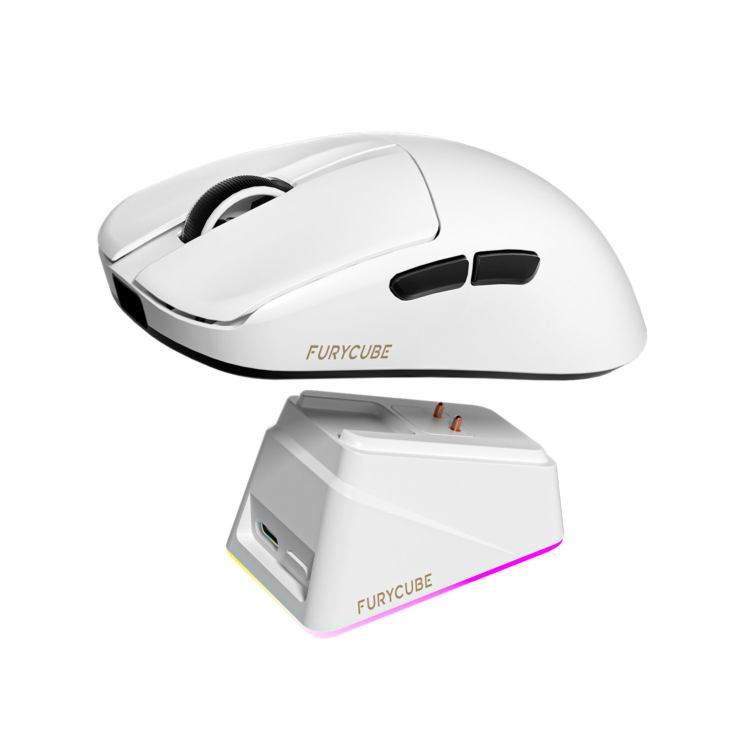 Беспроводная игровая мышь FURYCUBE G13 PRO (белый)