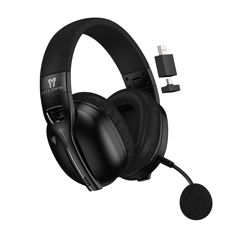 Беспроводные игровые наушники Hoco W114 Magic (черные)