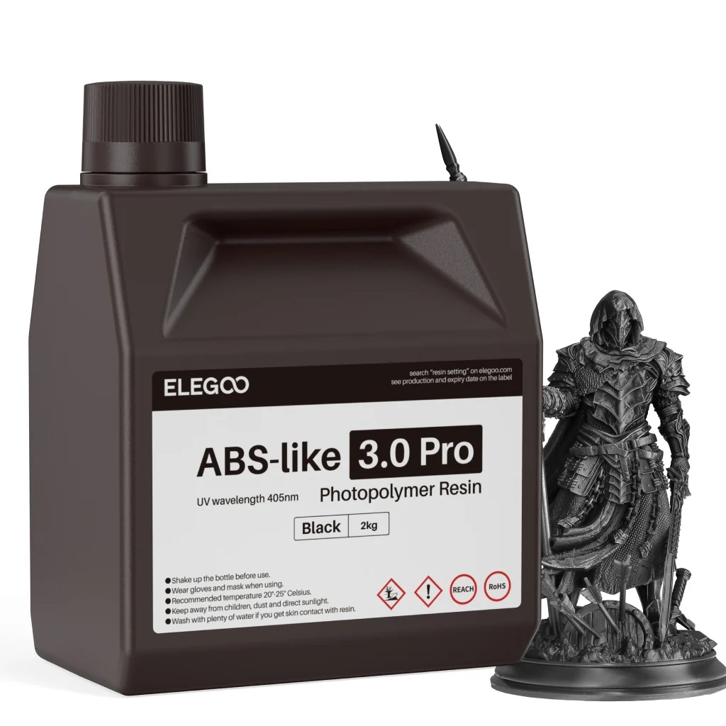 Фотополимерная смола Elegoo ABSlike V3.0 Pro 2000g (черный)