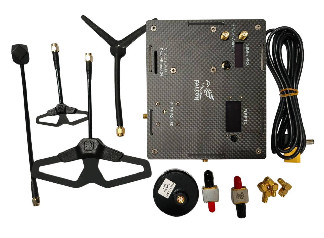 Ретранслятор видео-сигнала 5.8G-1.2G-ELRS TX/RX-VTX