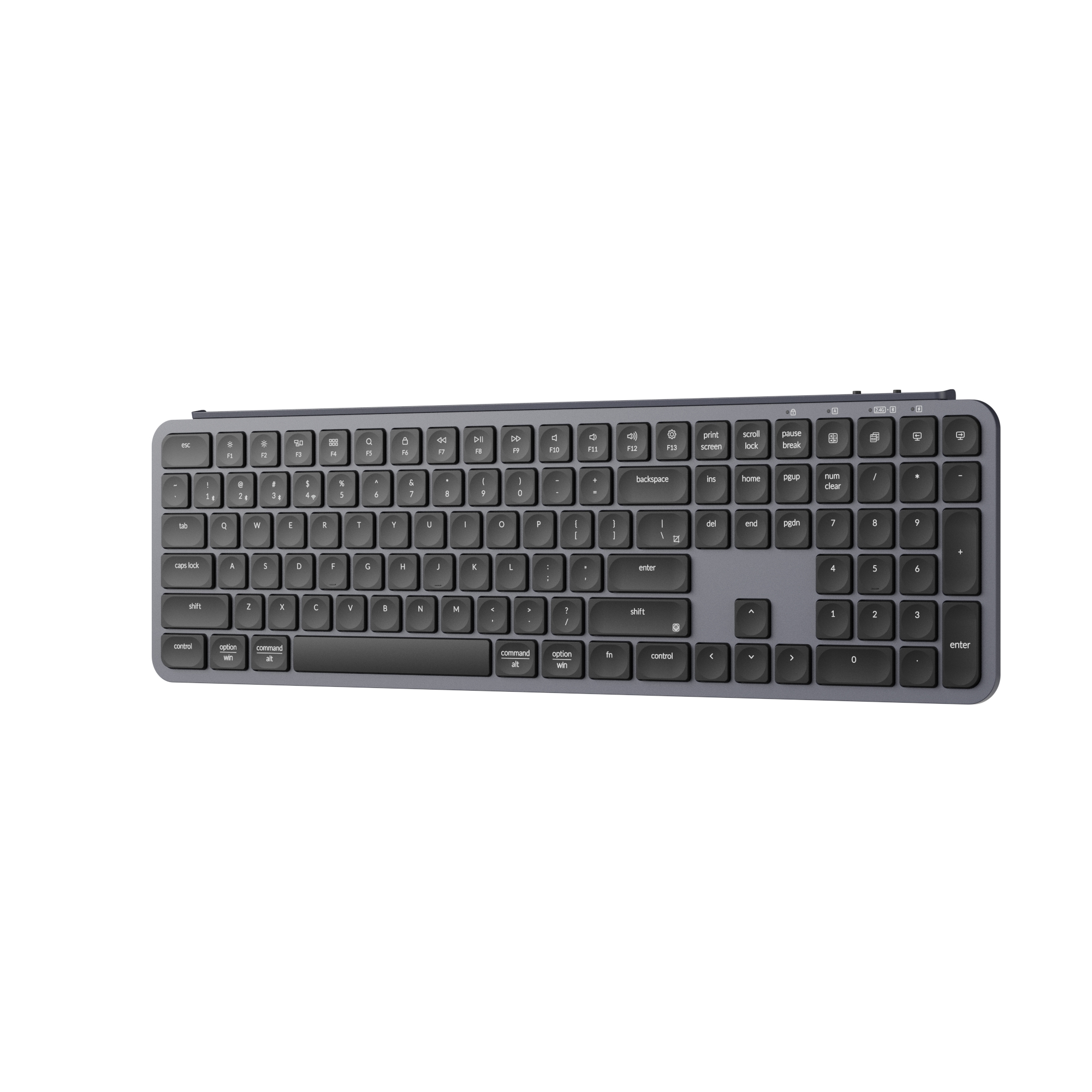 Беспроводная клавиатура Keychron B6 Pro (серый)