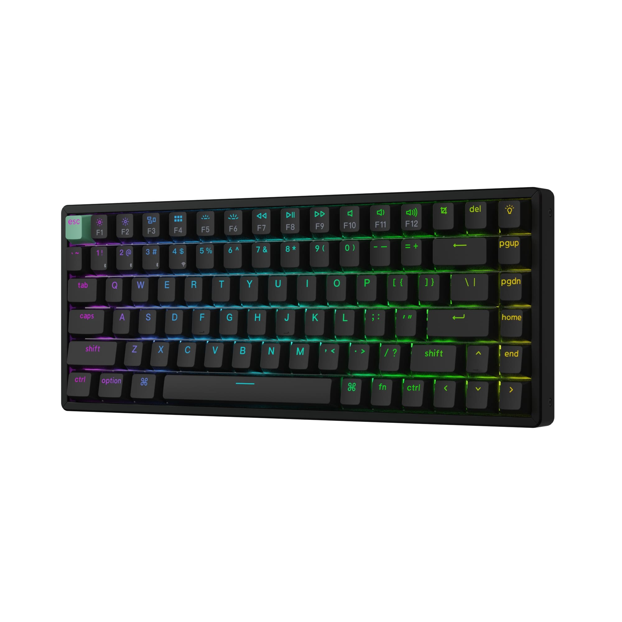 Компьютерная клавиатура Keychron K2 HE RGB Nebula Switch (K2H-J1-RU) черная