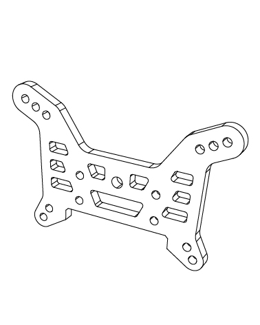 Бабочка для MJX 1/7 (P73270)