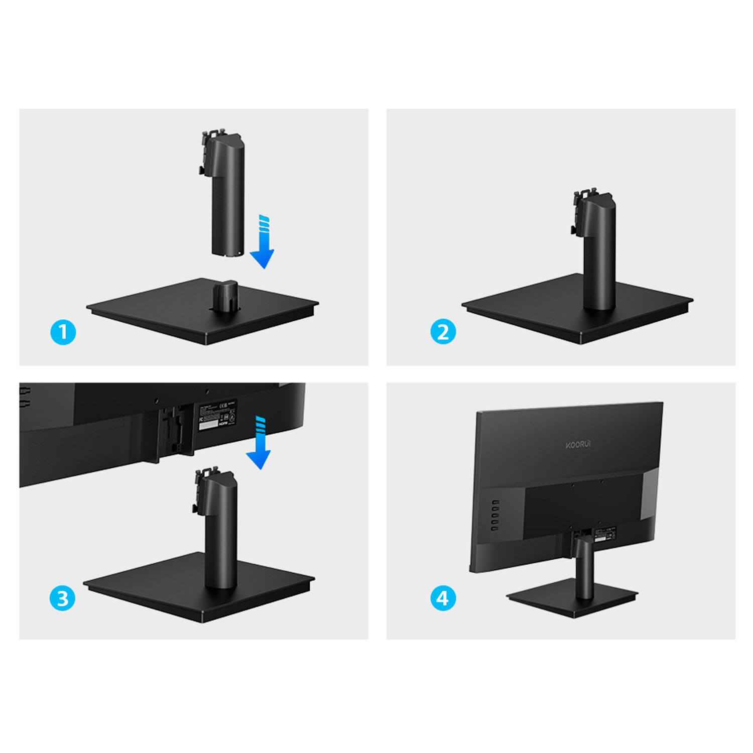 Игровой монитор Koorui E2712K 27" FHD VA 144Hz (черный)