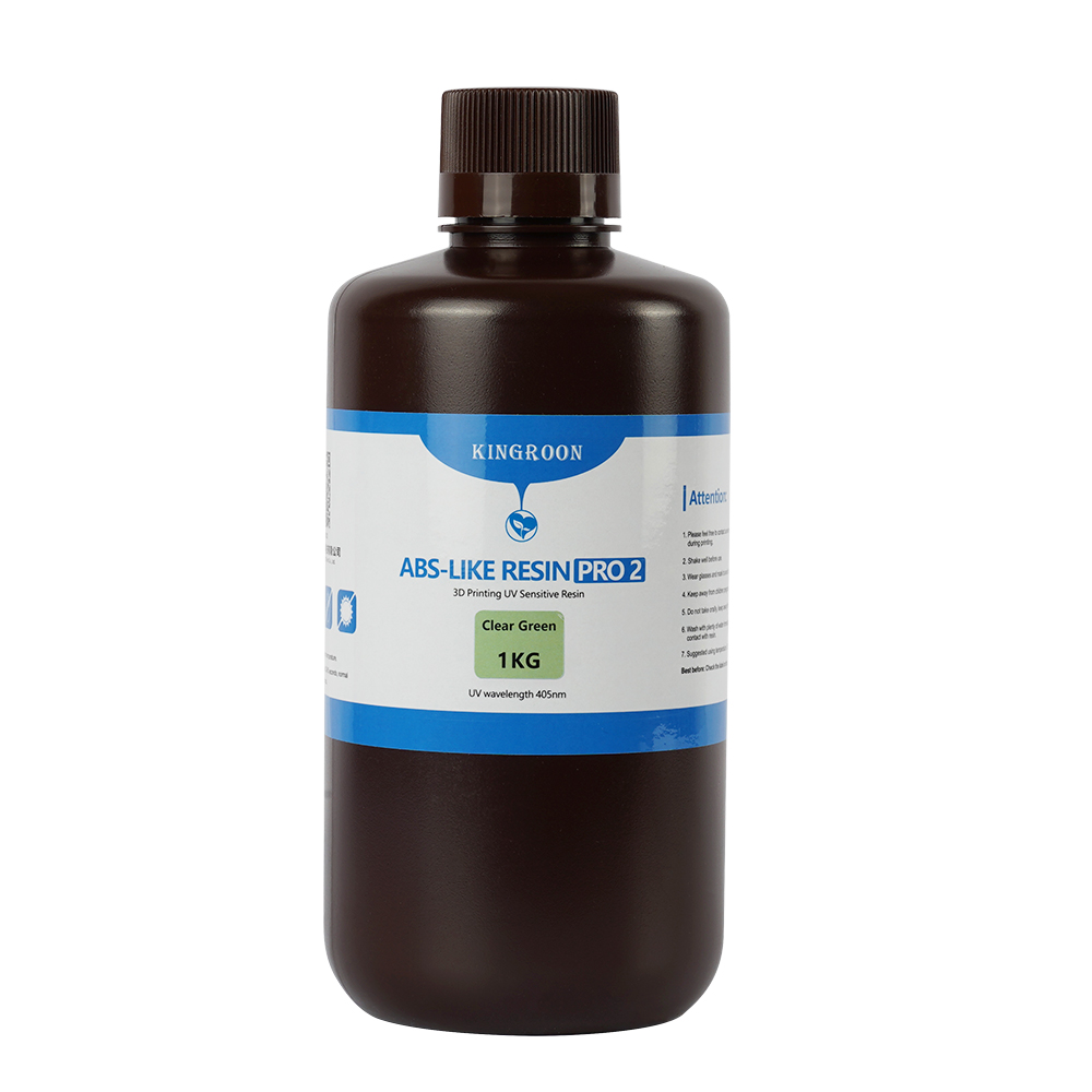Фотополимерная смола Kingroon ABS-Like Pro 2 Resin Transparent Green 1000ml