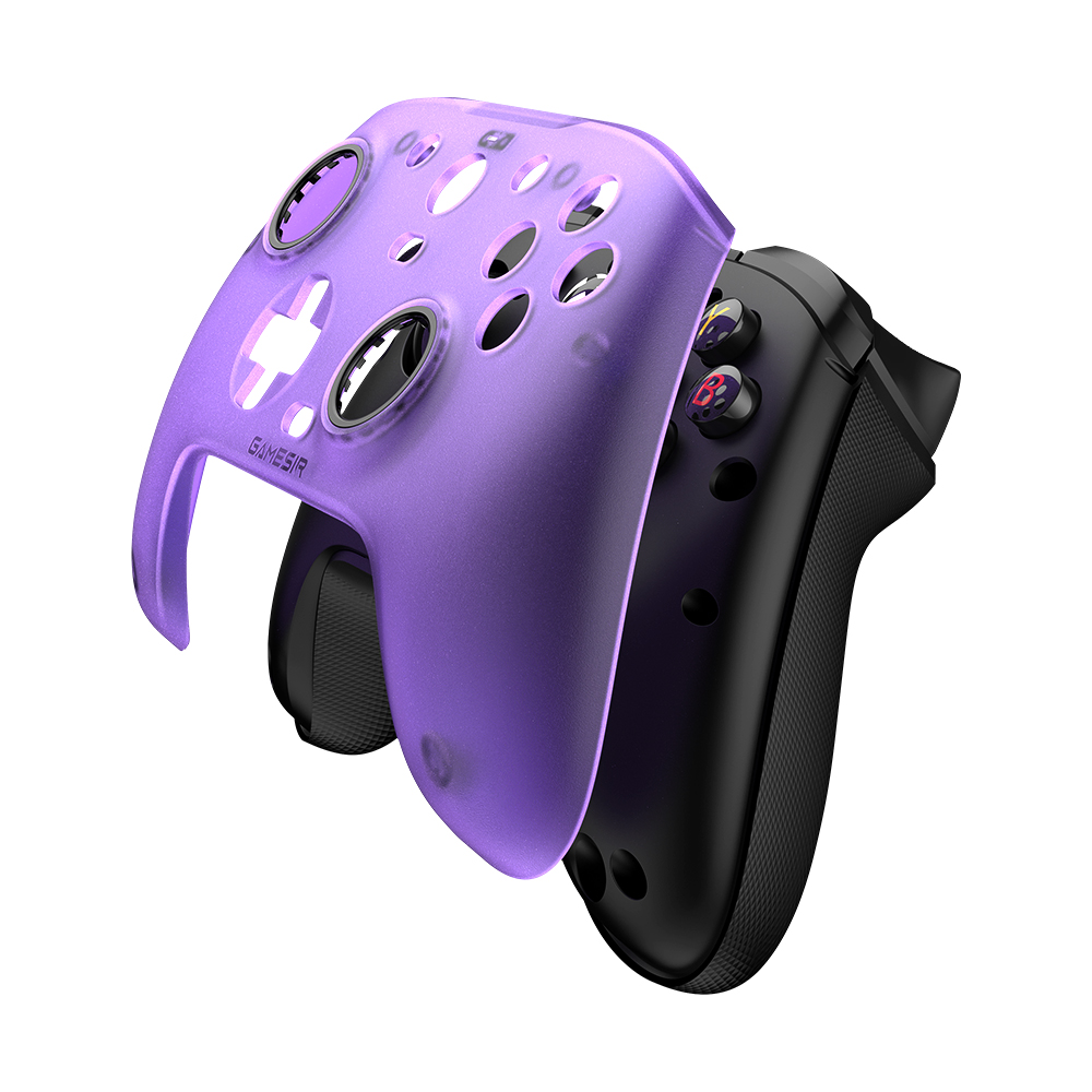 Лицевая панель для GameSir G7 (прозрачный/фиолетовый)