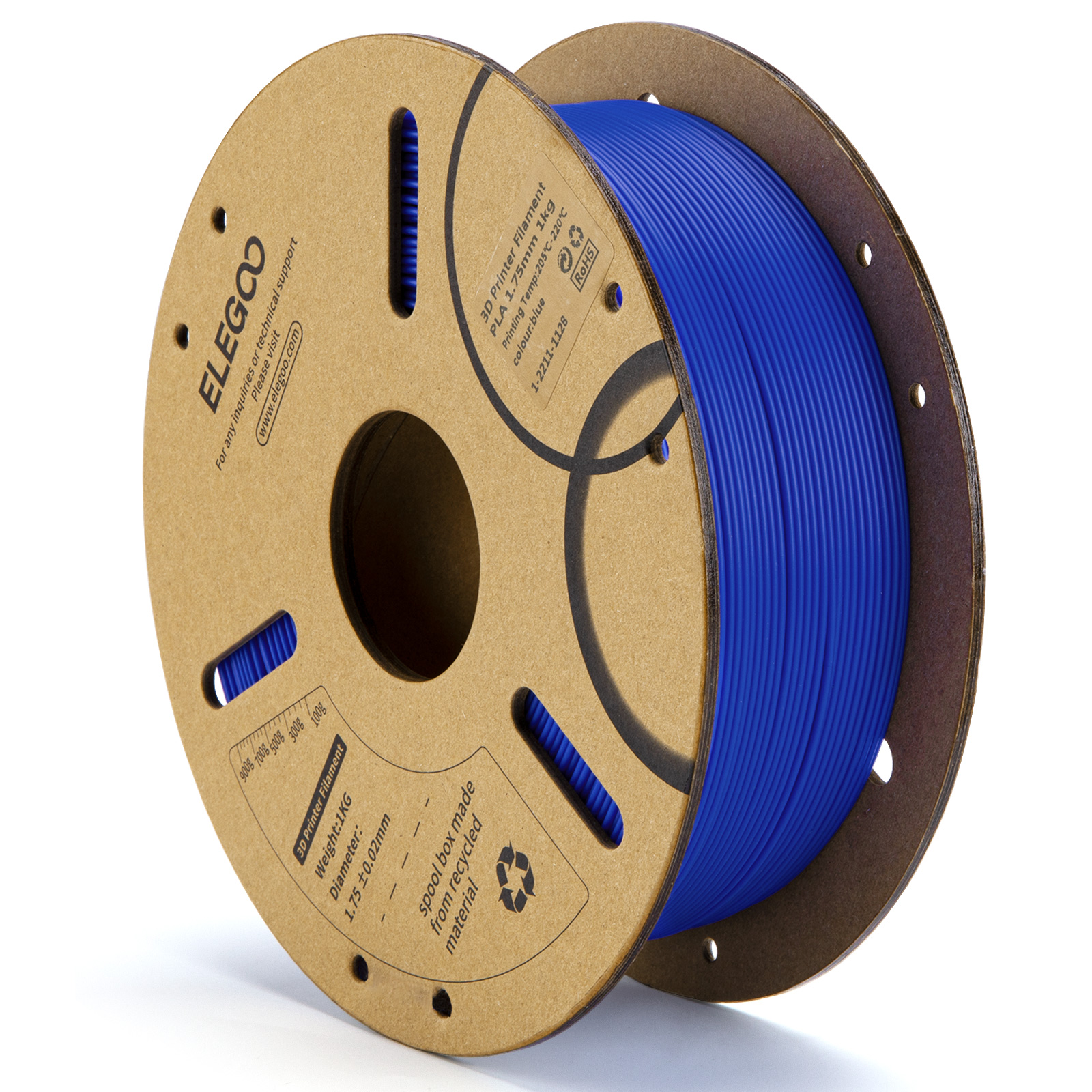 Филамент Elegoo PLA filament 1000g (синий)