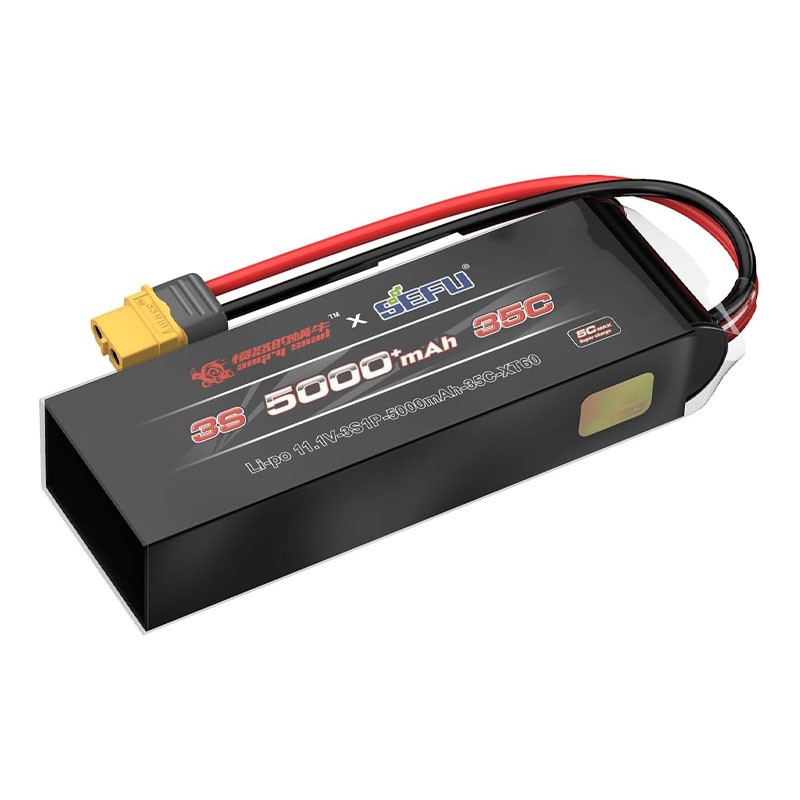 Аккумуляторная батарея MJX 3S-(35C) 11.1V 5000+mah B3S50P