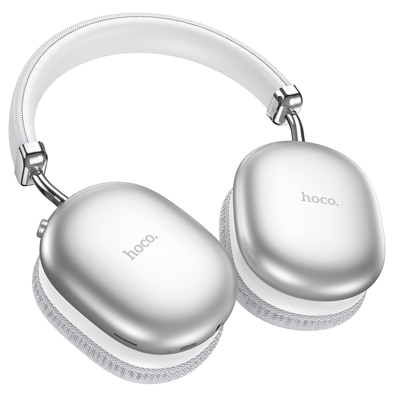 Беспроводные наушники Hoco W35 Max Joy (серебристые)