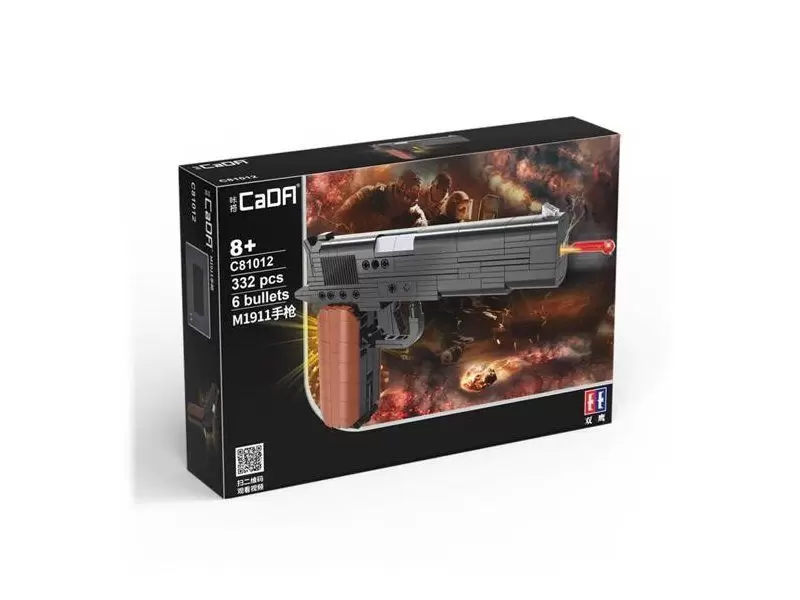 Конструктор CaDA пистолет Colt M1911 C81012W