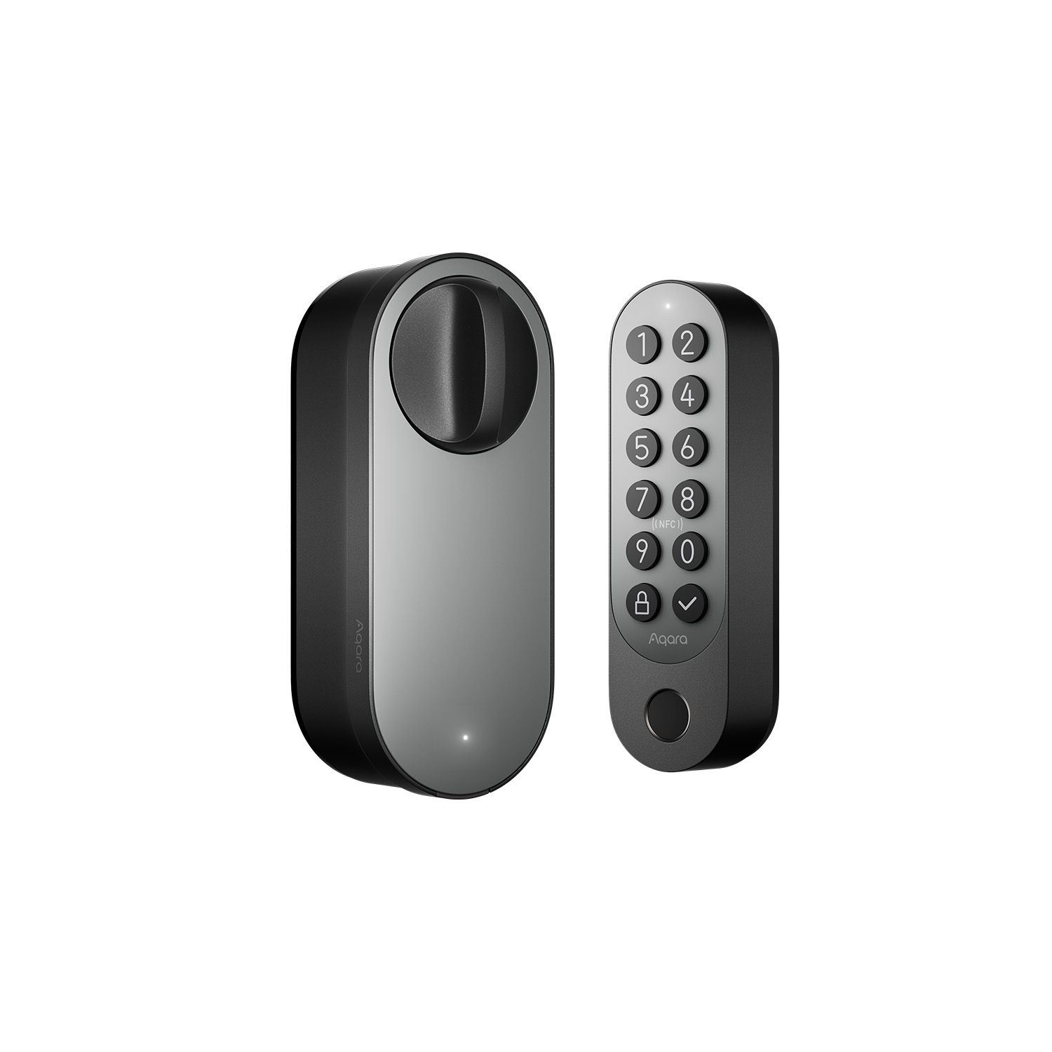 Умный замок Aqara U200 Kit (черный)