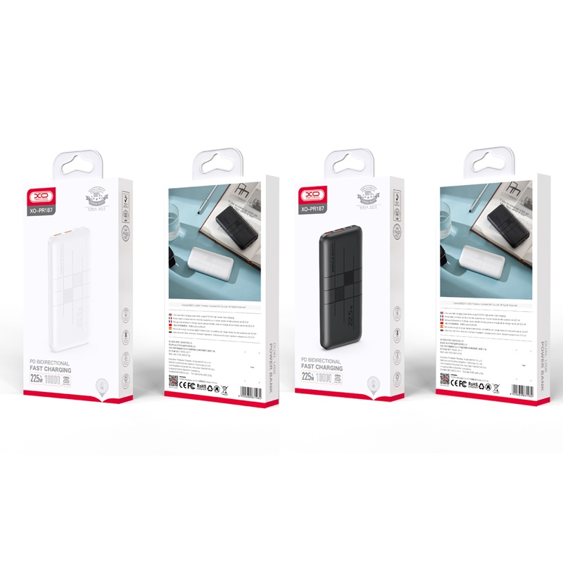 Мобильное устройство для быстрой зарядки PD20W+QC22.5W 10000 мАч PR187