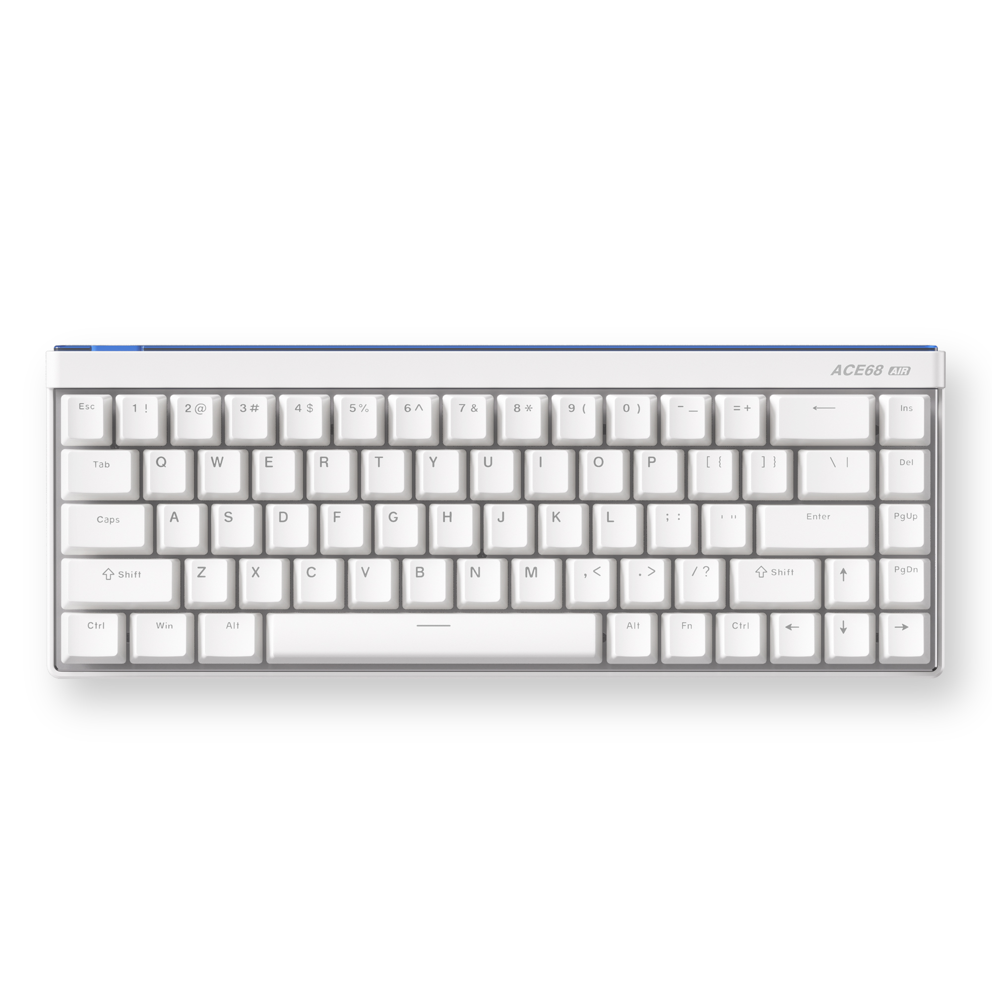 Компьютерная клавиатура MCHOSE Ace 68 Air белая (MC-Ace68Air-9)