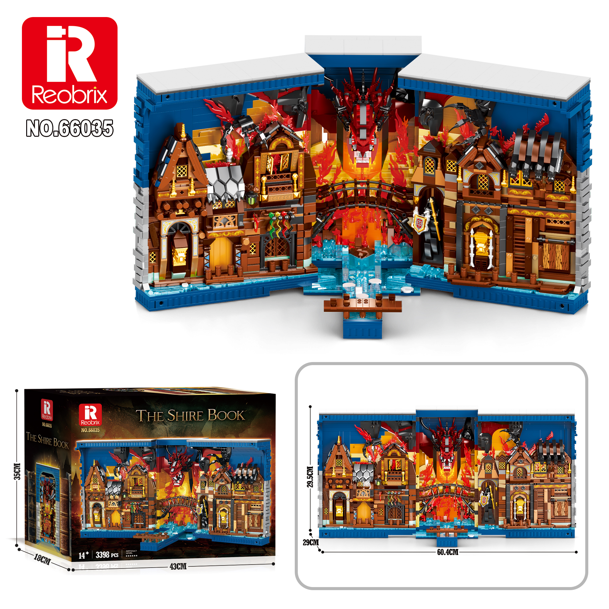 Конструктор Книга Reobrix 66035 Хоббит