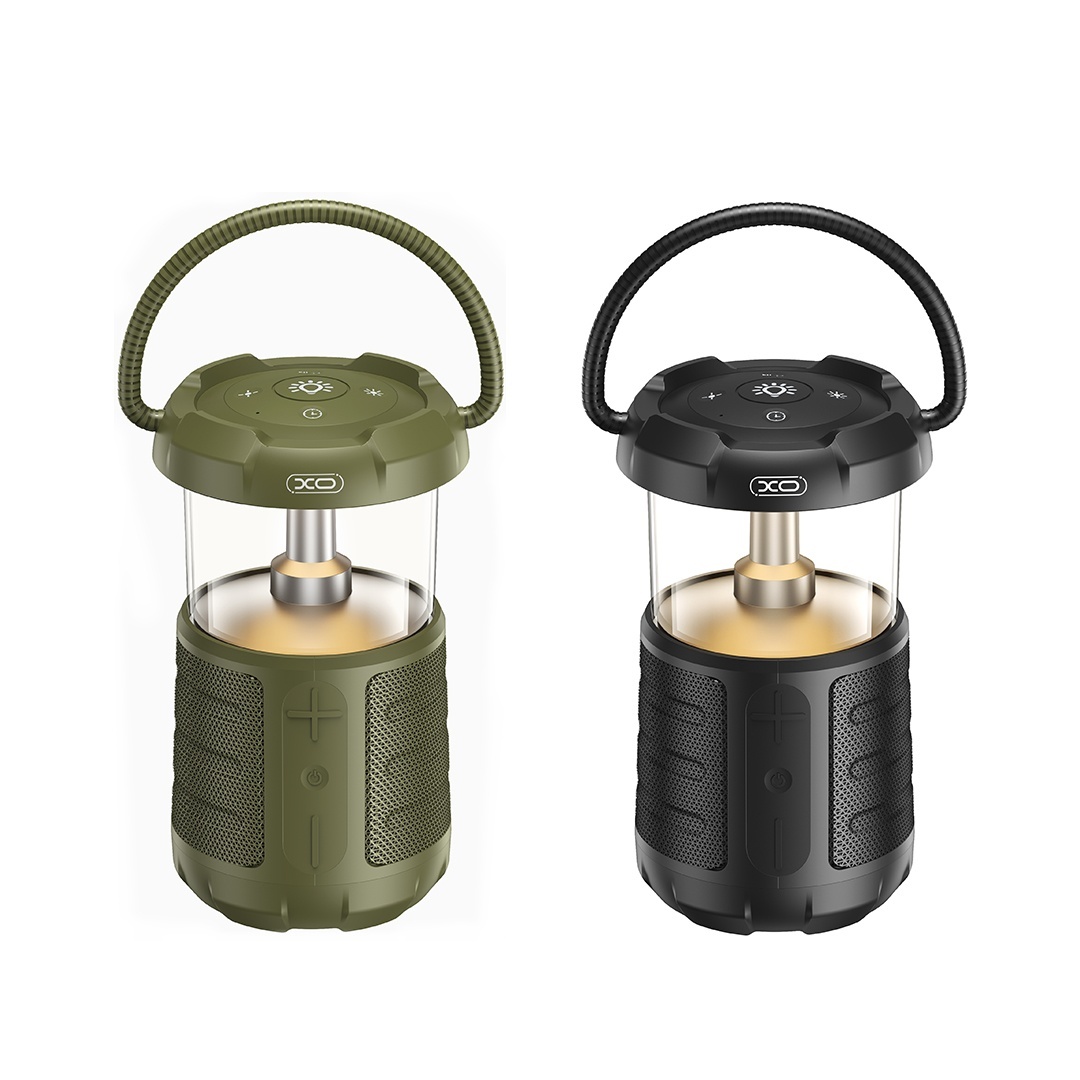 Уличный фонарь для кемпинга с двумя динамиками (15 Вт, 3600 mAh) F49