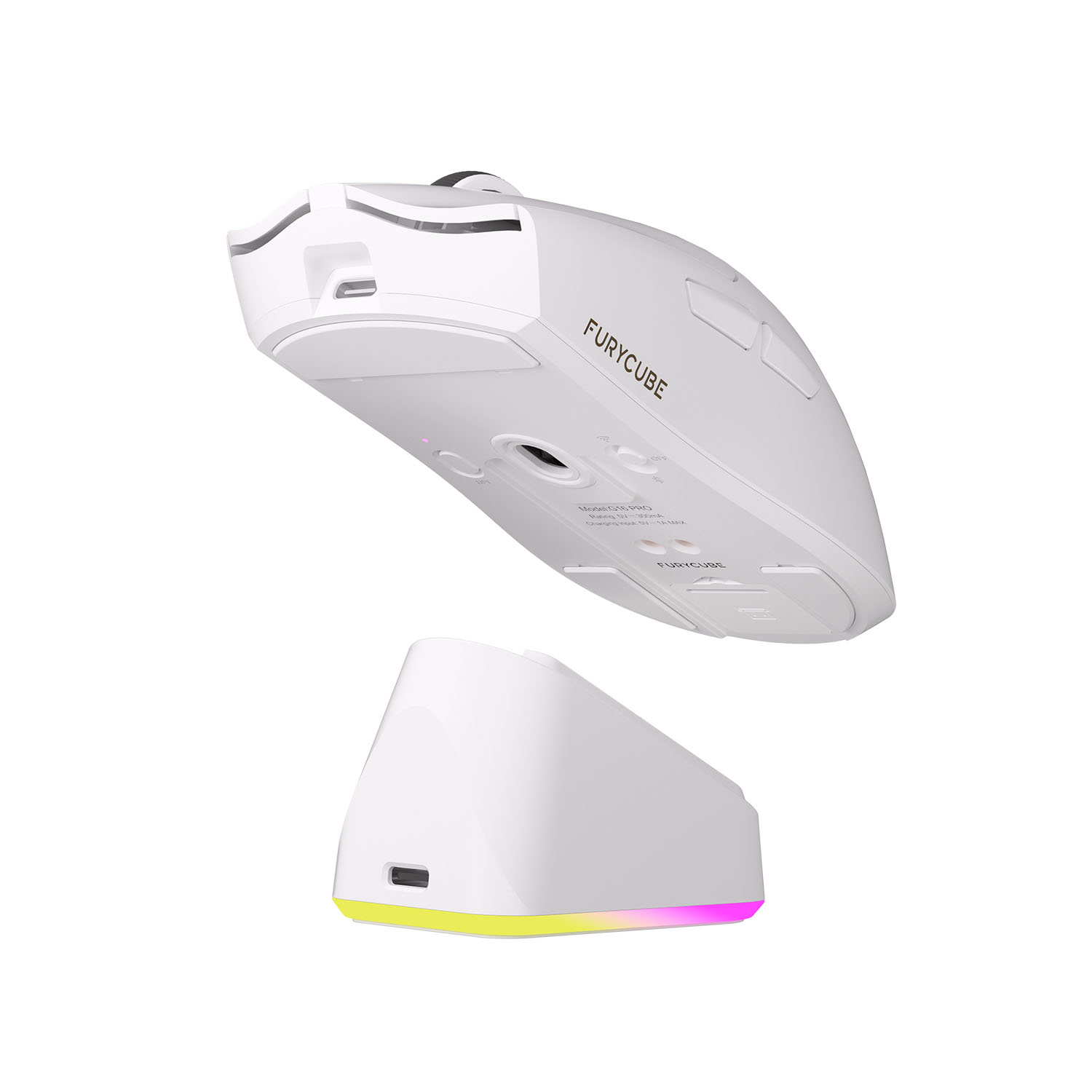 Беспроводная игровая мышь FURYCUBE G16 PRO (белый)
