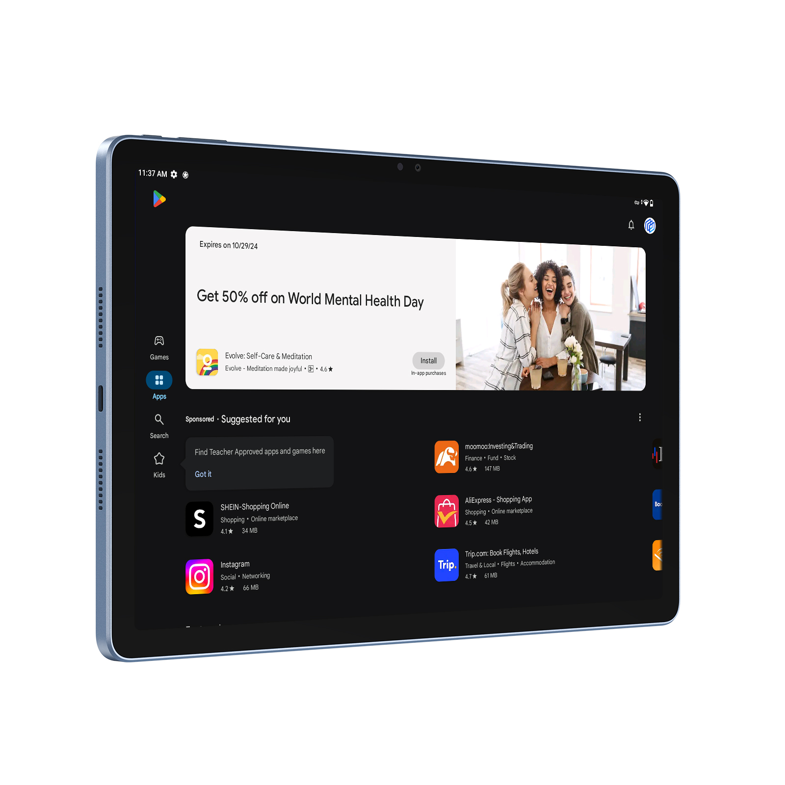 Планшет Alldocube iPlay60 Pro 6GB/128GB черный