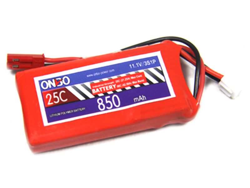 Литиевый аккумулятор Onbo 850mAh 3S (25C)