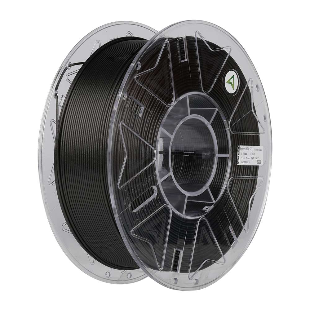 Филамент Creality PETG‑CF Hyper, 1.75 мм, 1 кг, серая ночь
