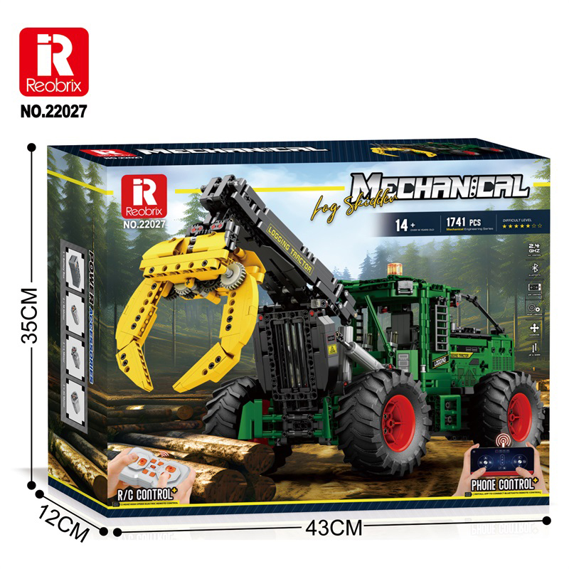 Конструктор на радиоуправлении Скиддер Reobrix 22027