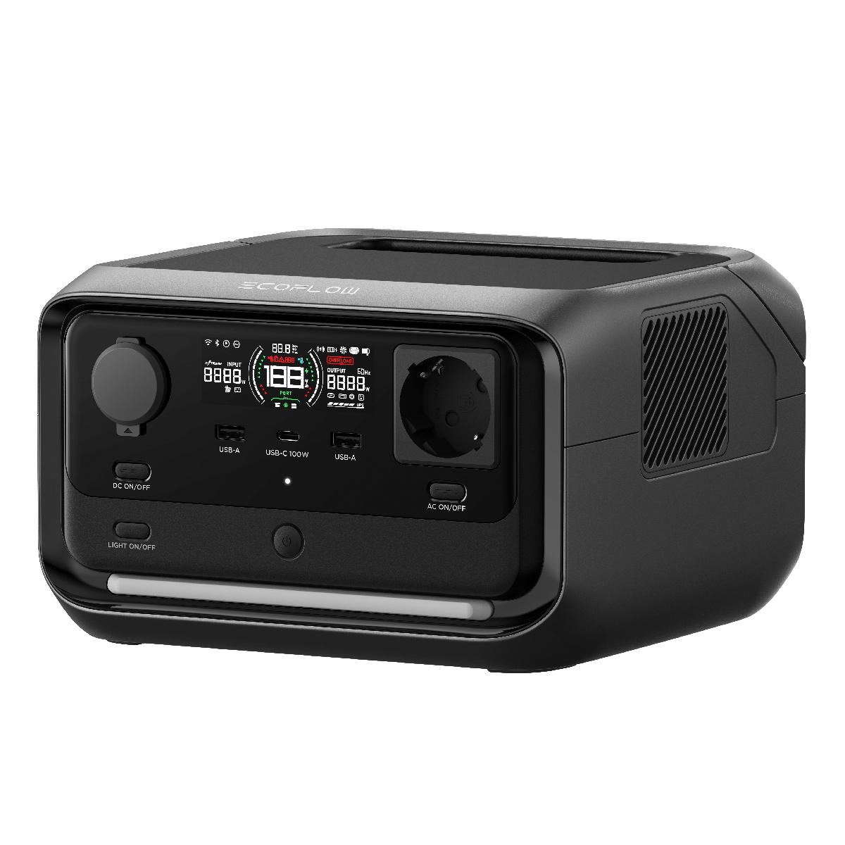 Портативная зарядная станция EcoFlow RIVER 3 Plus