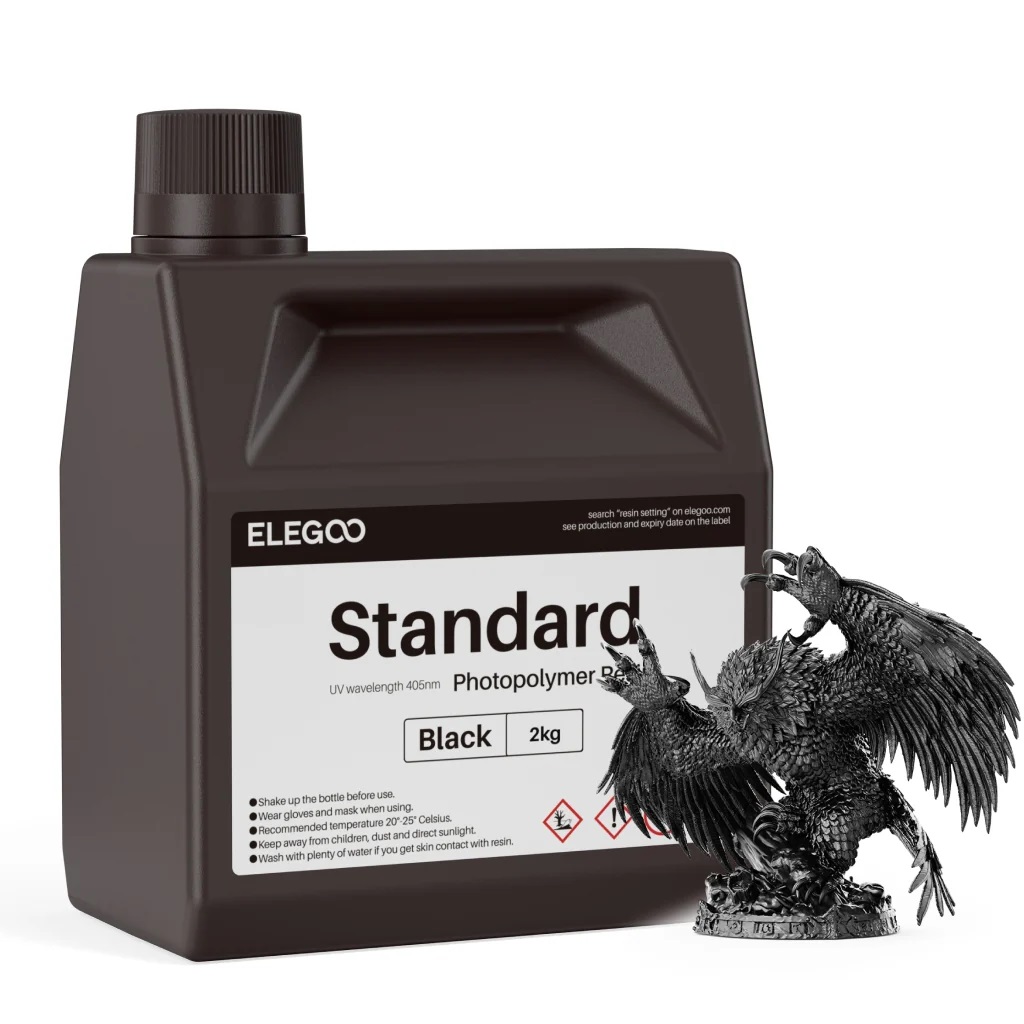 Фотополимерная смола Elegoo Standard 2000g (черный)