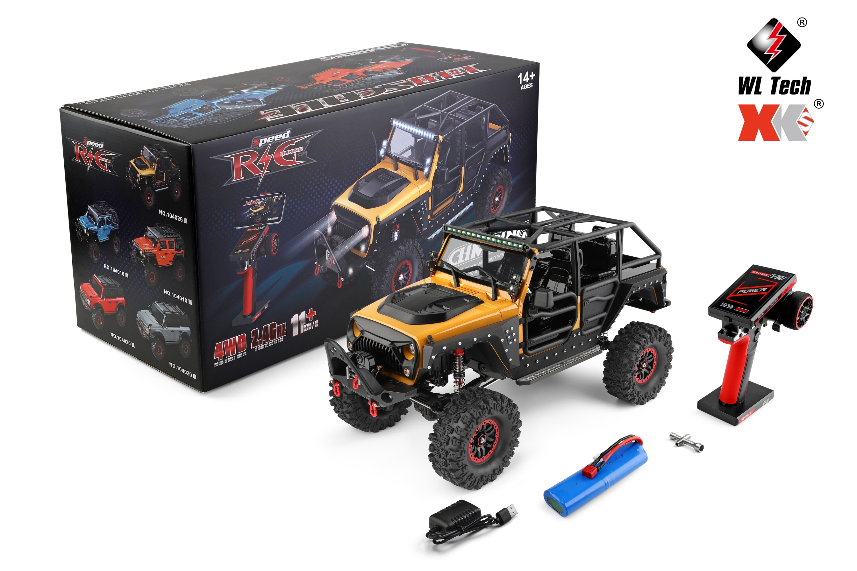 Радиоуправляемая машина WL Toys 104026 1/10