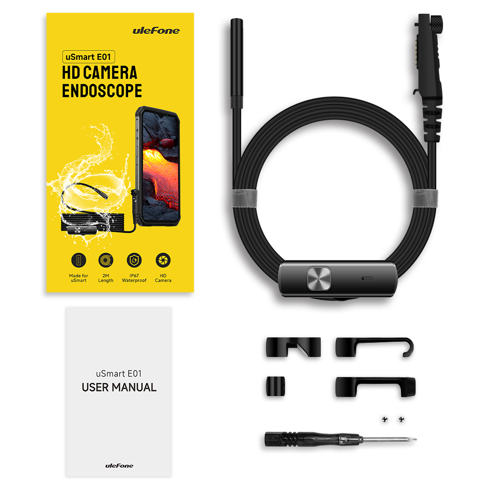Эндоскоп технический (uSmart E01) черный
