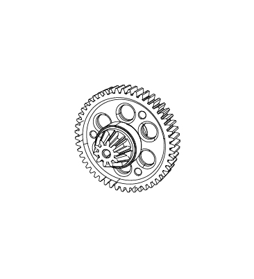 Спур для MJX 1/16 16401