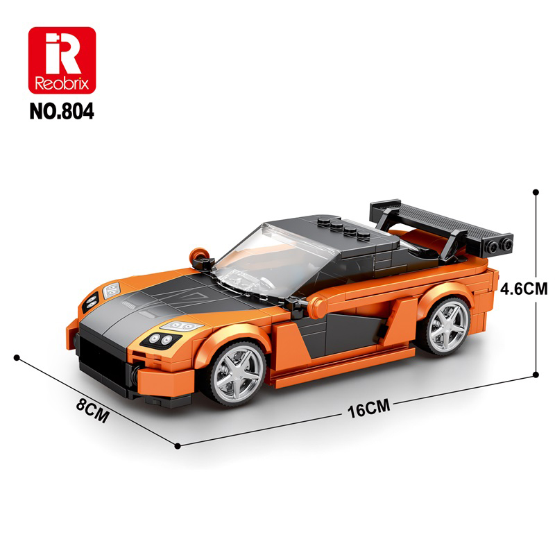 Конструктор Гоночный автомобиль Reobrix 804